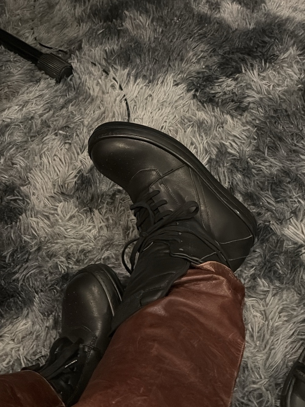 Rick Owens Black geobaskets